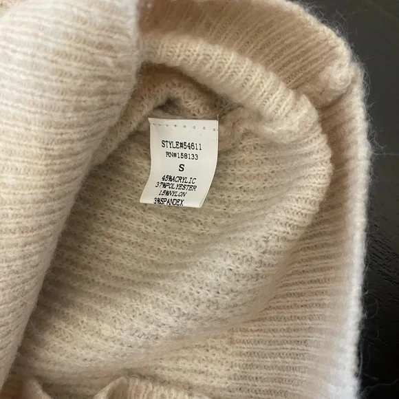 Staccato Cream Button-Up Cardigan - Picture 3 of 4